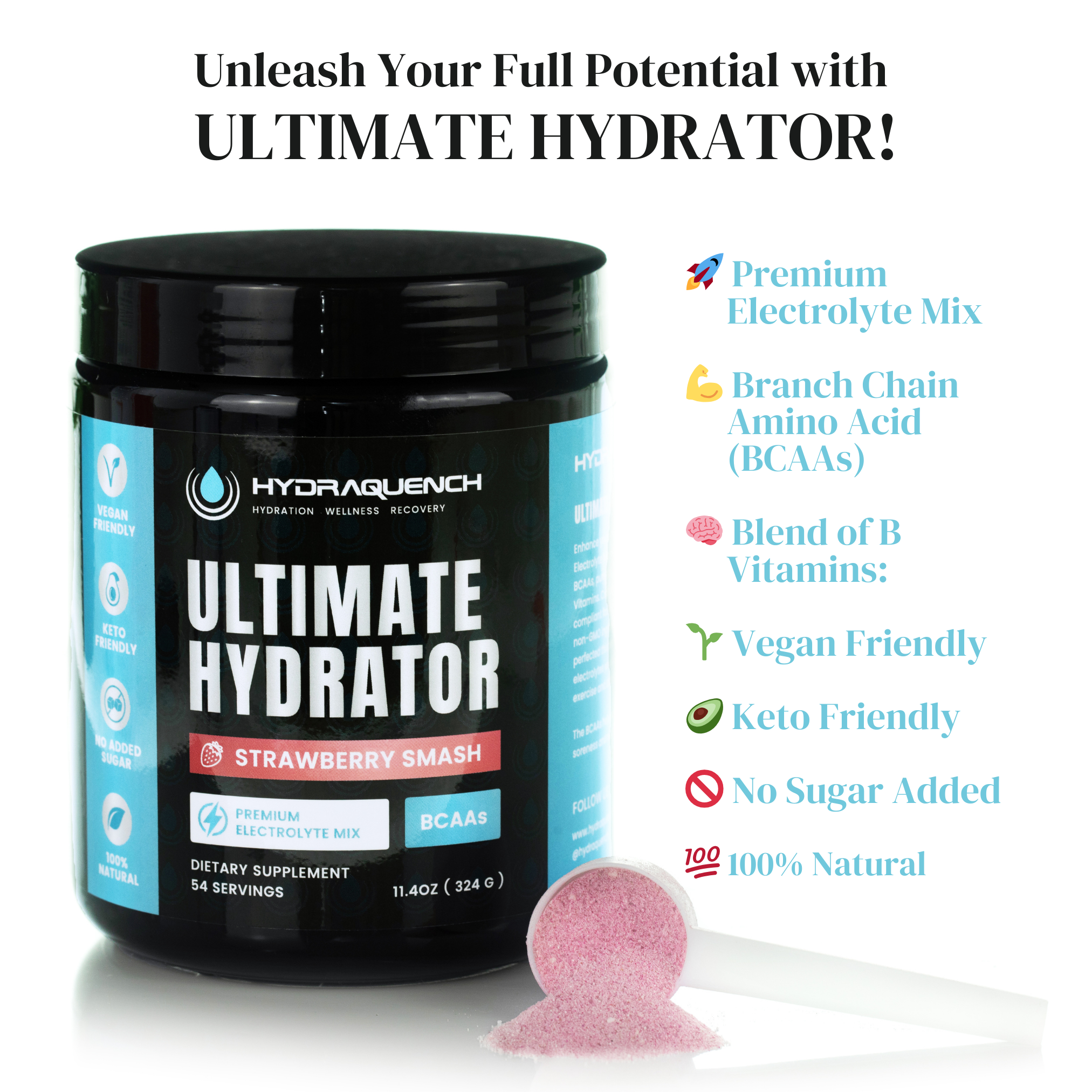 ULTIMATE HYDRATOR Hydration Drink Mix